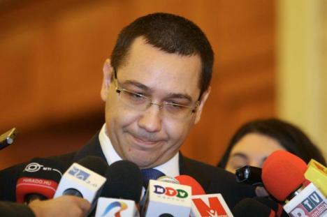 Guvernul Ponta rezistă: Moţiunea de cenzură a picat