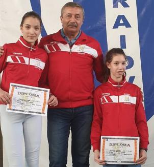 Tinerii sportivi de la LPS Bihorul au cucerit cinci medalii la Campionatul Naţional Şcolar de Scrimă de la Craiova