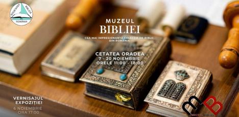 Biblia care a fost dusă pe lună poate fi văzută în Oradea. Vezi unde și până când!