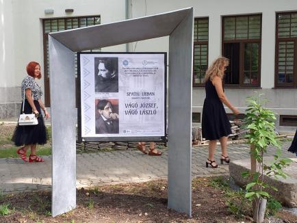 Parc memorial dedicat arhitecților Vágó, în campusul Universității din Oradea (FOTO)
