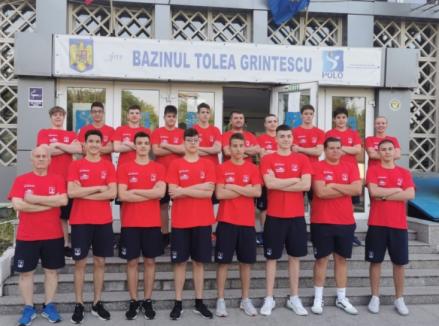 Cu șapte jucători orădeni în componență, echipa de polo U15 a României s-a calificat pentru turneul final al Campionatului European
