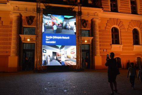 Noaptea Muzeelor a scos orădenii în oraş. Noul sediu al Muzeului Ţării Crişurilor, din locul fostei Garnizoane, asaltat de curioşi (FOTO / VIDEO)