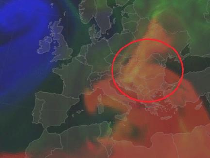 Atenție, nor de praf saharian! Cerul Bihorului s-a umplut de particule venite din Ungaria (VIDEO)