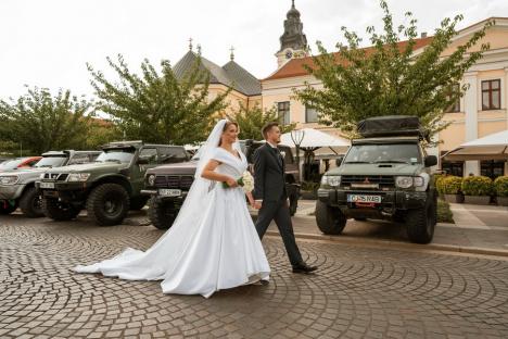 Alai off-road la Oradea, la nunta unei influencerițe cu președintele unui club 4x4 (FOTO/VIDEO)