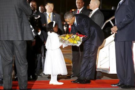 Barack Obama, 'fiul Kenyei', în vizită acasă (FOTO)
