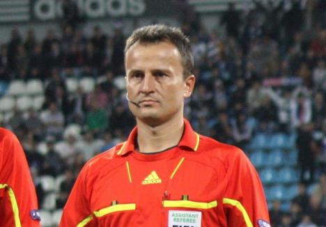 Arbitrul orădean Octavian Şovre, delegat la două jocuri internaţionale