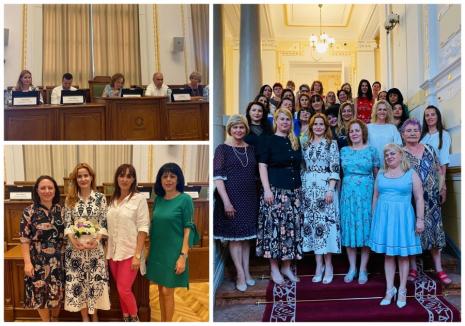 Arina Moș este noua șefă a femeilor liberale din Oradea. Ilie Bolojan: Nu este atât de importantă cota de gen, cât este cota de competență (FOTO)