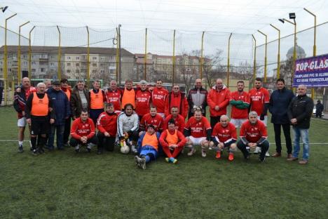 FC Bihor şi UTA s-au întâlnit şi într-un joc de old-boys