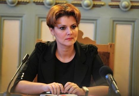 Lia Olguţa Vasilescu, despre legea salarizării: Până la pragul de 4.000 lei, salariile se dublează