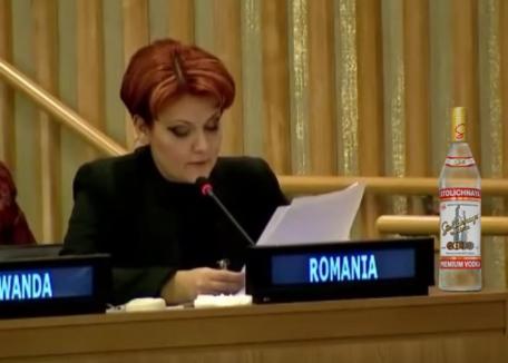 Discursul Ministrului Muncii, Lia Olguţa Vasilescu, viral pe internet: Să vezi ce engleză are! (VIDEO)