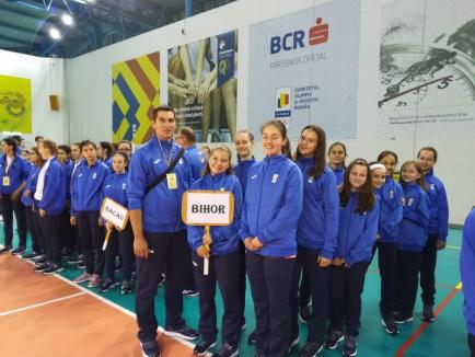 Echipa Colegiului 'Teodor Neş' Salonta, din nou vicecampioană la Olimpiada gimnaziilor la baschet feminin (FOTO)