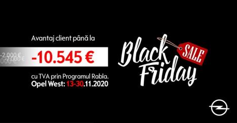 BLACKFRIDAY la Opel West Oradea. Avantaj client până la 10.545 €! (FOTO)