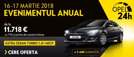 Evenimentul Opel 24h: oferte avantajoase în Programul Rabla la Opel West: 16-17 martie!
