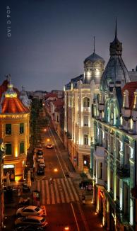 Oradea ieri, Oradea azi: Scurtă istorie a iluminatului arhitectural din oraş (FOTO)