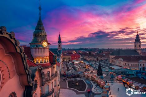 Oradea a fost nominalizată pentru titlul de 'Cea mai bună destinaţie europeană în 2022'. Concurenţa? Viena, Amalfi, Creta... 