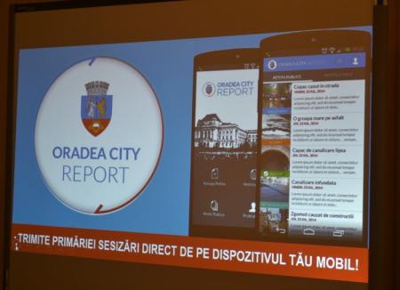 Aproape 1.000 de orădeni au descărcat până acum aplicaţia Oradea City Report