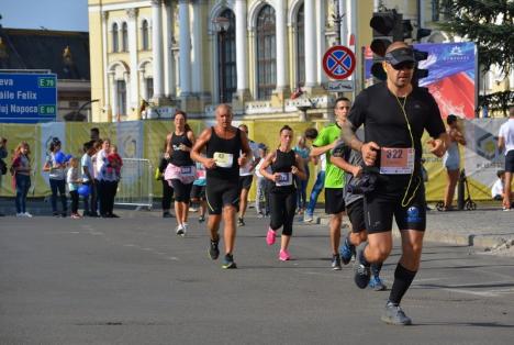 Circulaţie restricţionată, duminică, pe câteva artere din centrul oraşului, pentru desfăşurarea Oradea City Running Day
