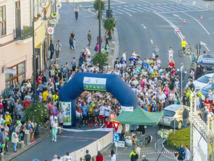 Oradea City Running Day: Alergători în locul mașinilor, duminică, în oraș (FOTO/VIDEO)