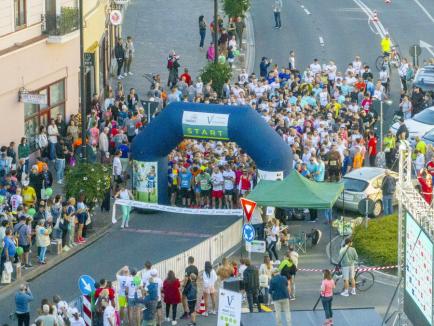 Oradea City Running Day: Alergători în locul mașinilor, duminică, în oraș (FOTO/VIDEO)