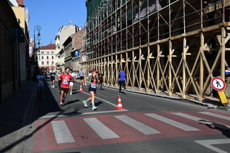 Oradea City Running Day: Alergători în locul mașinilor, duminică, în oraș (FOTO/VIDEO)