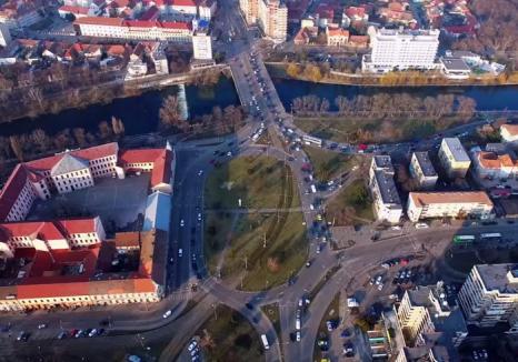 Oradea de sus: Cum se circulă în oraş după demararea celui mai complex şantier din toate timpurile (VIDEO)