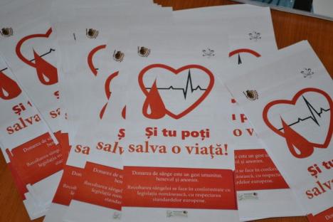 Oradea donează viaţă! Centrul de Transfuzii îi cheamă pe orădeni la donare de sânge (FOTO)