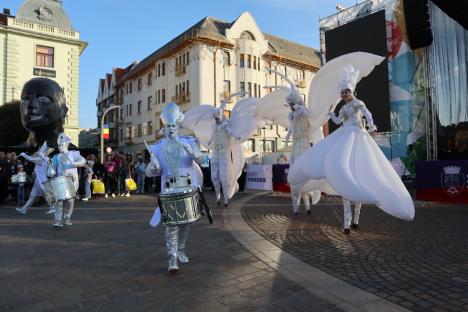 Oradea Festifall a început cu personaje magice. Ce găsiți în centrul orașului (FOTO/VIDEO)