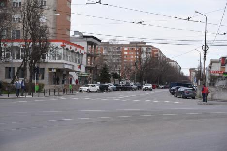 GALERIE DE IMAGINI: Cum a arătat Oradea în prima zi de carantină 