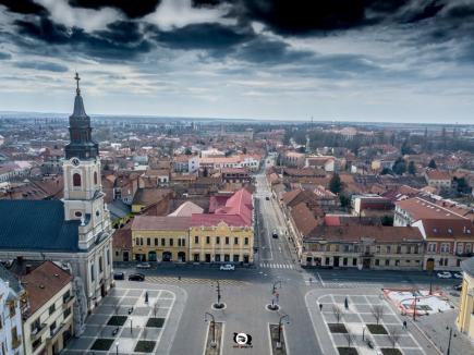 GALERIE DE IMAGINI: Cum a arătat Oradea în prima zi de carantină 