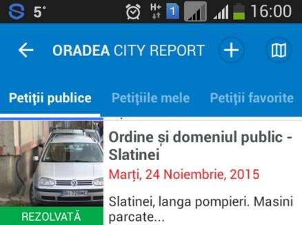 Aplicaţia Oradea City Report a luat premiul I la un concurs al Agenţiei Naţionale a Funcţionarilor Publici