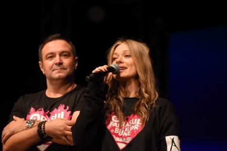 Generozitate de Oradea! Sumă record donată de orădeni în 'Oraşul faptelor bune': 140.000 de euro pentru o fetiţă bolnavă (VIDEO)