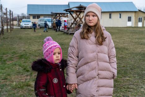 Orfanii din Ucraina primiți la Cefa au plecat spre Germania (VIDEO)