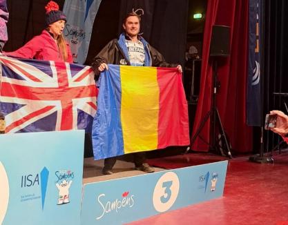 Orădeanul Ovidiu Tirla a obținut încă trei medalii la Campionatul Mondial de înot în ape îngheţate (FOTO)