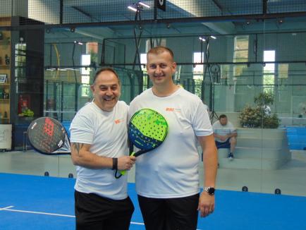 Mai mult decât un turneu: angajații NBI Industrial Oradea au construit spiritul de echipă pe terenul de padel (FOTO)