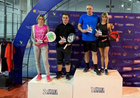 Întreceri spectaculoase la prima etapă din Circuitul profesionist de padel al României, găzduită în Oradea (FOTO)