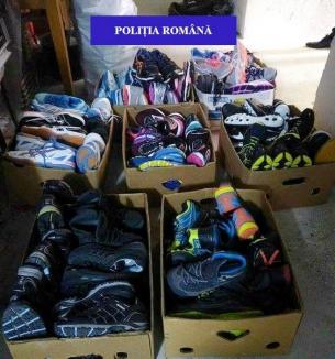 Descinderi ale polițiștilor în piețe: Pantofi în valoare de 41.000 de lei au fost confiscați (FOTO)
