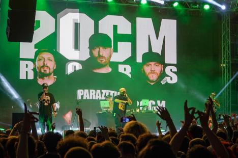 Hip-hop în Oradea: Concertul Paraziţii, Bazooka și Macanache a adunat peste 2.000 de fani (FOTO/VIDEO)