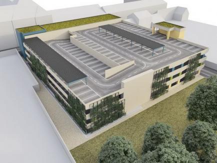 Construcţii Bihor va ridica parcarea etajată de pe locul stadionului Voinţa (FOTO)