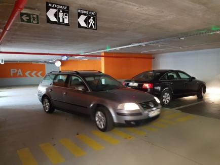 S-a deschis parcarea supraetajată de pe strada Braşovului (FOTO)