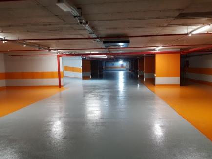 Lucrările la parcarea subterană din strada Independenţei, pe ultima sută de metri. Cum arată în interior (FOTO)