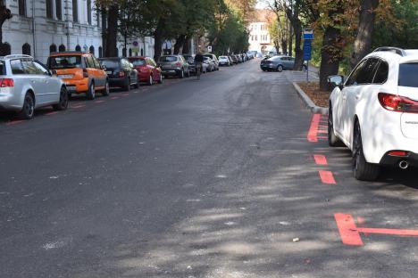 Roșu liberal: Tot mai multe parcări din Oradea se înroșesc, în ciuda promisiunilor edililor