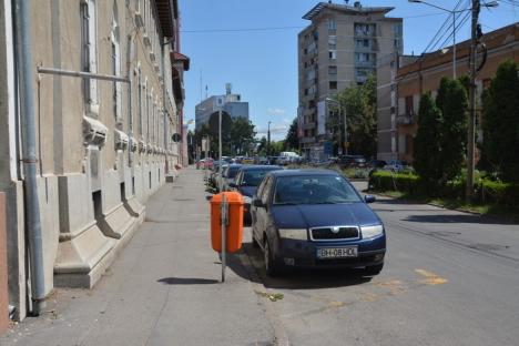 Tot mai puţine locuri de parcare în centrul Oradiei. Viceprimarul Birta: 'Vrem să avem un centru generos cu pietonii' (FOTO)