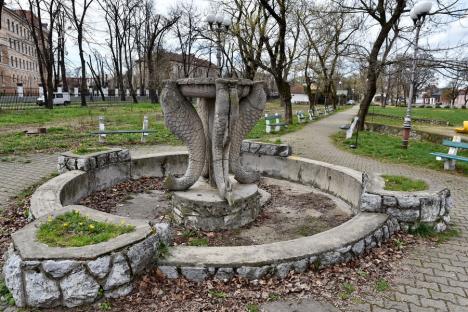 „Tot parcul este vraiște”: Orădenii reclamă aspectul dezolant din Parcul Bălcescu, Primăria se pregătește să-l modernizeze (FOTO)