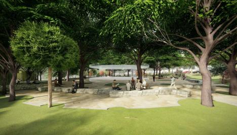 Parcul Petőfi din Oradea capătă un nou look: Va avea bănci smart, grădină japoneză și loc de cafenea. Lucrările încep la vară (FOTO)