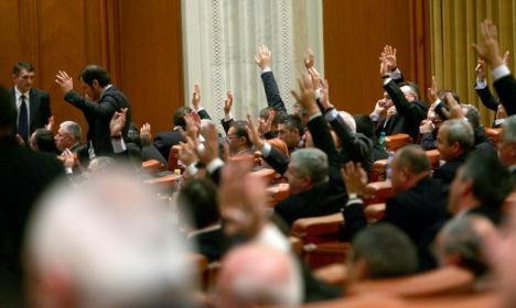 Ei pentru ei: Legea care le permite parlamentarilor să revină oficial în afaceri a fost adoptată de Senat