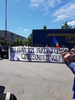 Protest la Sebeș, împotriva „tăierilor abuzive din timpul stării de urgență”. Printre participanți, și bihoreni (FOTO / VIDEO)