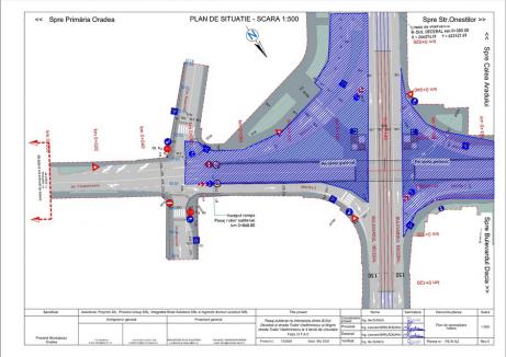 Veste bună pentru șoferii din Oradea: Circulația pe strada Tudor Vladimirescu se redeschide MÂINE dimineață, pe un singur sens