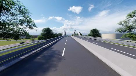 Trei asocieri de firme concurează pentru construirea pasajului peste Calea Borșului, care va duce la viitorul terminal intermodal (FOTO)