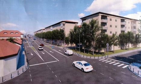 Nou proiect în Oradea: Pasaj suprateran de 8,2 milioane euro peste Centură în continuarea străzii Meșteșugarilor (FOTO / VIDEO)