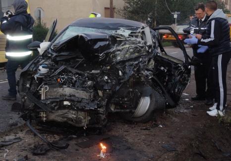Un tânăr de 21 de ani, pasager în Passat-ul care a provocat accidentul de la Sântandrei, este în comă